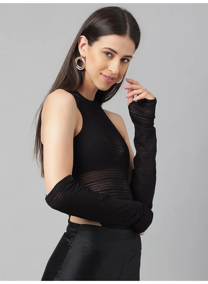 Ohsofly  Women’s Bodysuit – Stylish Comfortable Everyday Wear | Trendy Slim Fit One Piece for Casual Outfits, Layering, Office, Party & Travel Fashion for Women | Best Price UAE